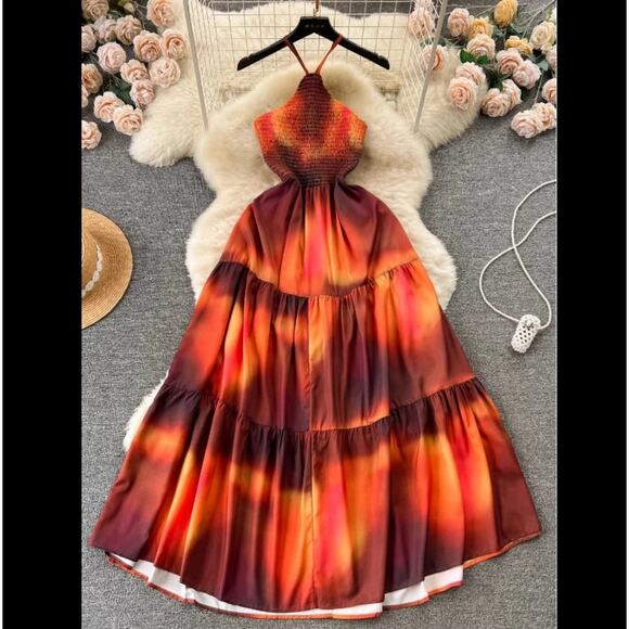 ZARA BLOGGER FAVE!!! Halter Maxi Dress NWT - Picture 15 of 16